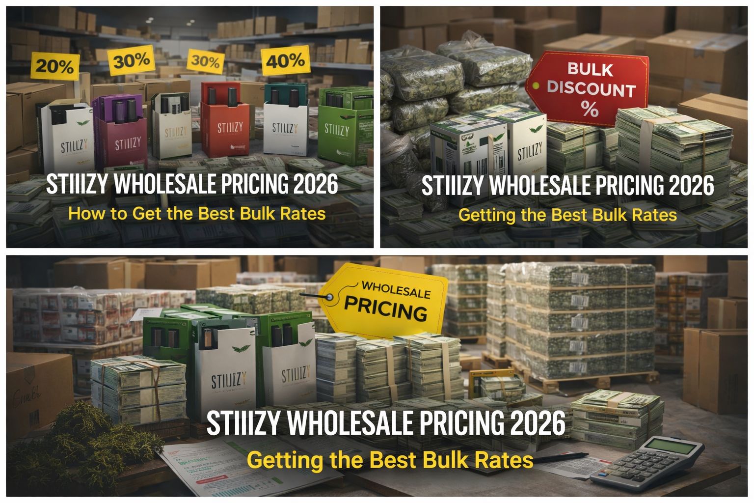 STIIIZY Wholesale Pricing 2026: How to Get the Best Bulk Rates